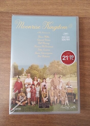 Yükselen Ay Krallığı Ambalajında Dvd Film 