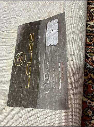 Lale halı 6 m2 pudra renk desenli - Görsel 3