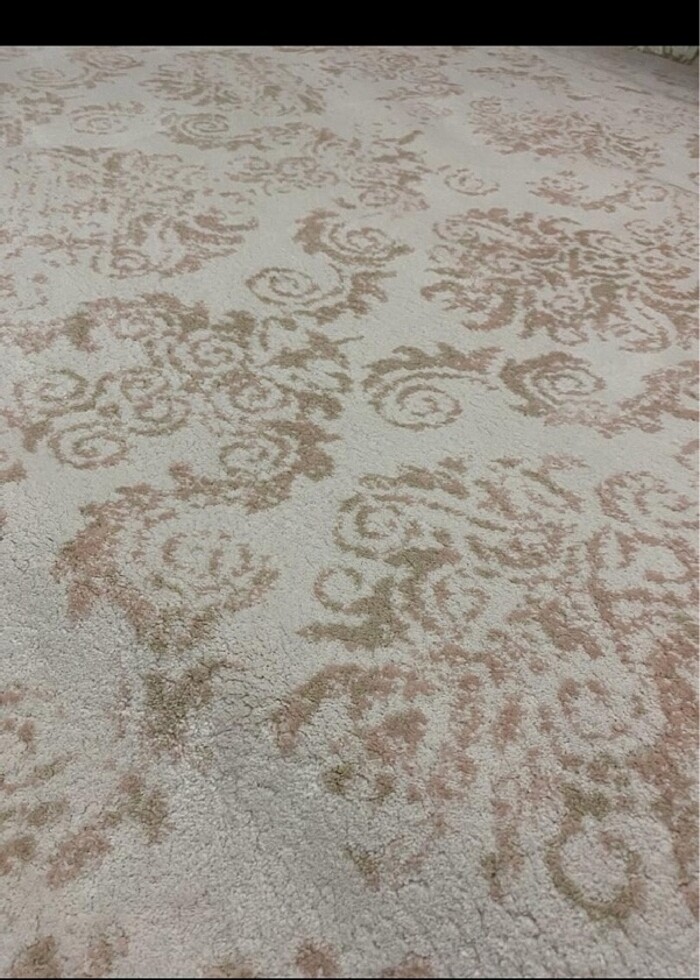 Lale halı 6 m2 pudra renk desenli - Görsel 2