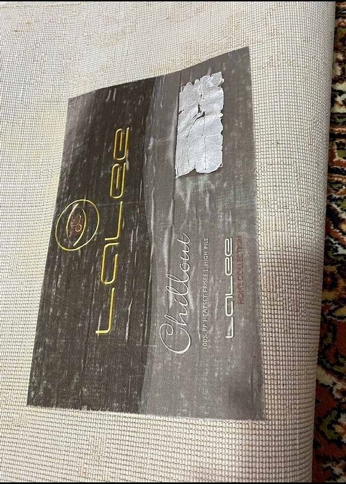 Lale halı 6 m2 pudra renk desenli - Görsel 3