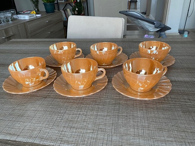 Nostaljik çay-kahve fincanı - Görsel 5