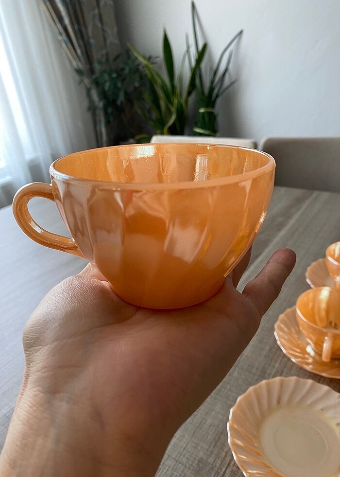 Nostaljik çay-kahve fincanı - Görsel 2