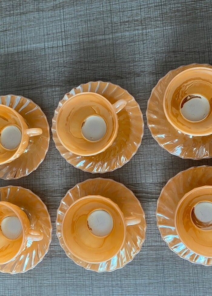 Nostaljik çay-kahve fincanı - Görsel 4