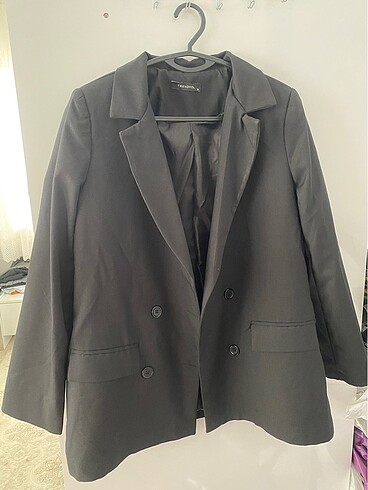 Siyah blazer ceket