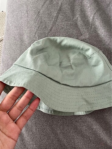 Yeşil bucket şapka