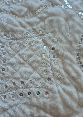 kadife yatak örtüsü YENİ ÇİFT KİŞİLİK 240×240 - Görsel 6