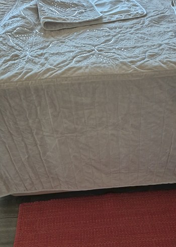 kadife yatak örtüsü YENİ ÇİFT KİŞİLİK 240×240 - Görsel 4