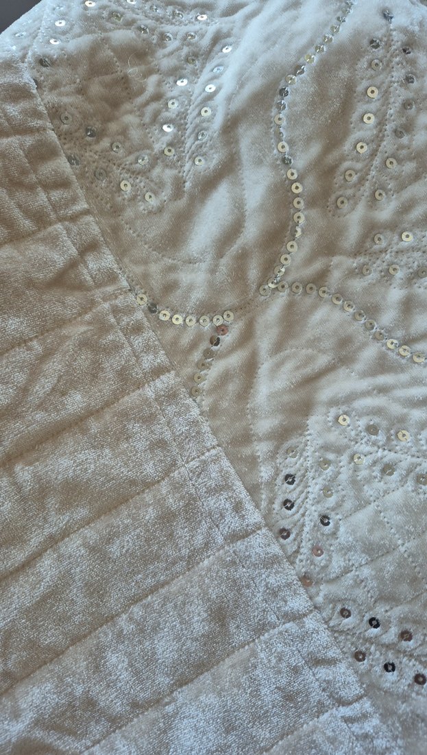 kadife yatak örtüsü YENİ ÇİFT KİŞİLİK 240×240 - Görsel 2