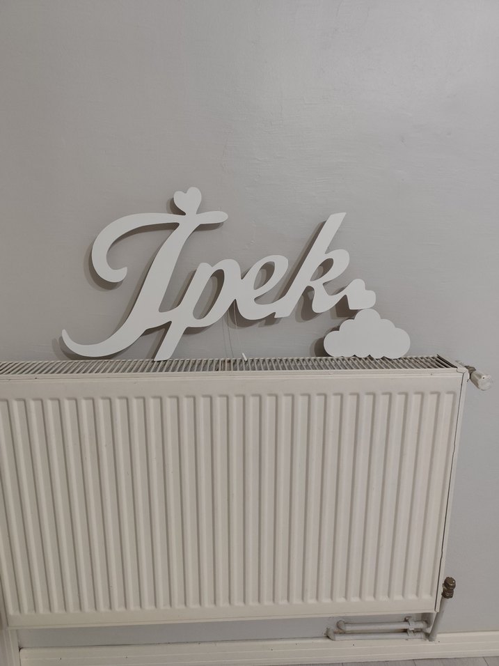 Beyaz Çocuk dekorasyonu "İpek" Işıklı - Görsel 2