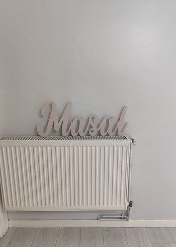 Ahşap LED'li çocuk odası dekorasyonu