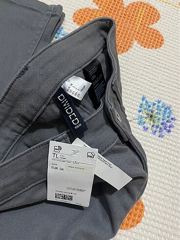 xs Beden h&m pamuklu ispanyol paça pantolon
