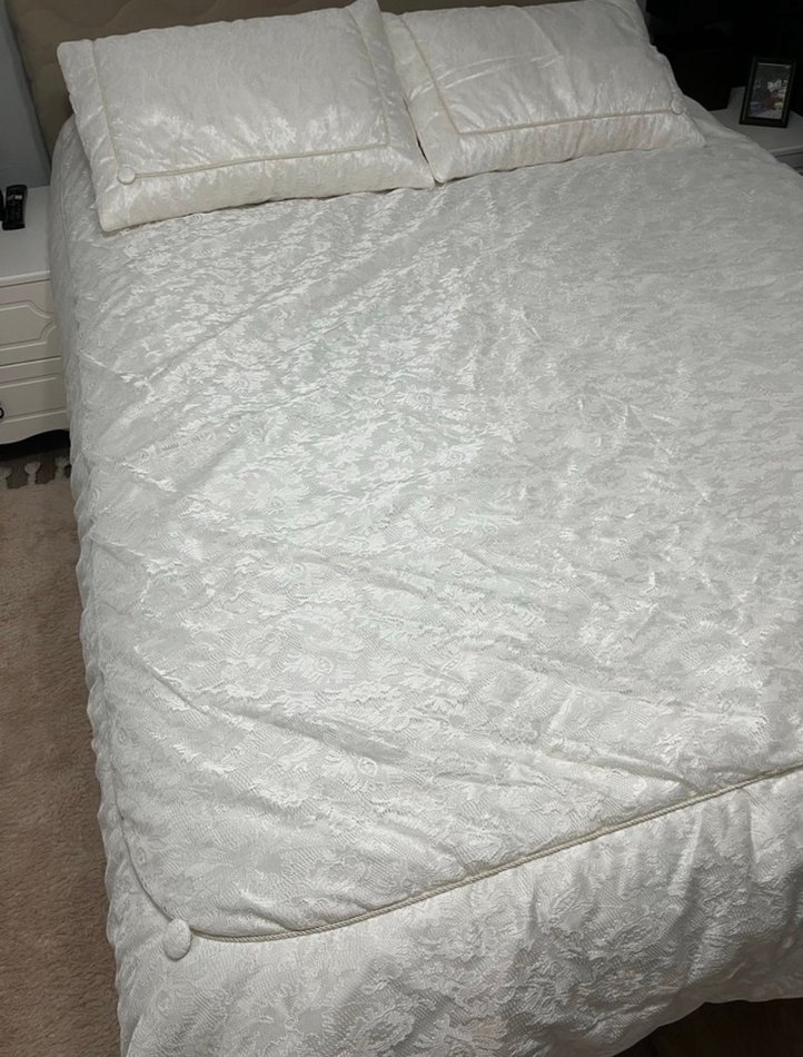 Karaca Home Beyaz Yatak Örtüsü - Görsel 4