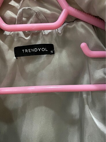 xs Beden Trendyol Gri Mont