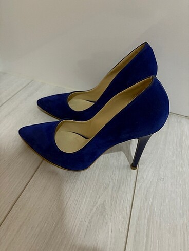 Bambi saks mavisi süet stiletto