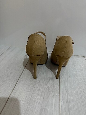 36 Beden camel Renk Trendyol stiletto