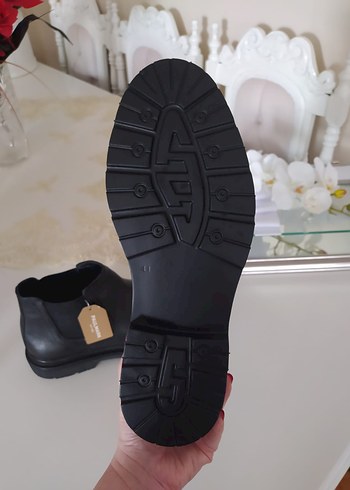 Erkek Siyah Deri Bot - Görsel 5
