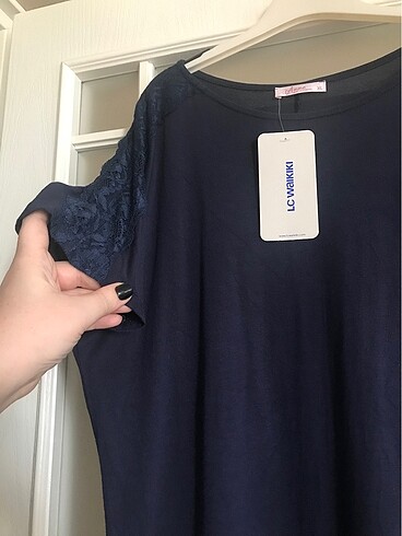 LC Waikiki Tunik - Tshirt (Dantel Detaylı)