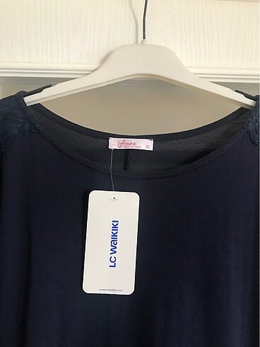 xl Beden Tunik - Tshirt (Dantel Detaylı)