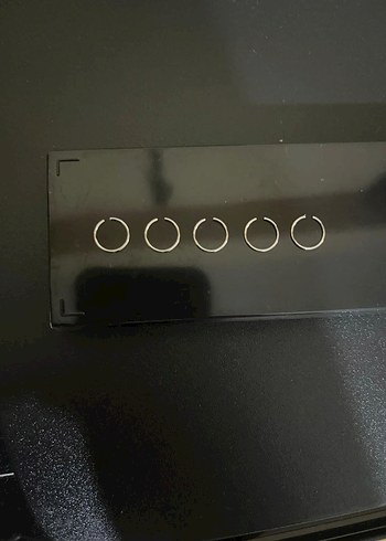 316l Cerrahi Çelik Fake Hızma Piercing - Görsel 6