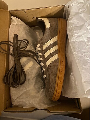 38,5 Beden kahverengi Renk Adidas Spezial Earth Strata 38 2/3