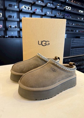 UGG Kadın Kahverengi Süet Platform Terlik