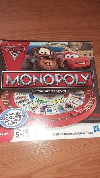 Arabalar 2 monopoly