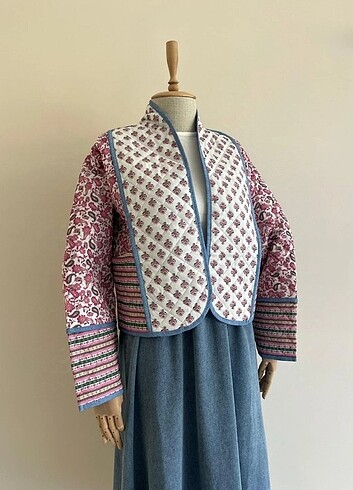 Mango model kapitone ceket/mont