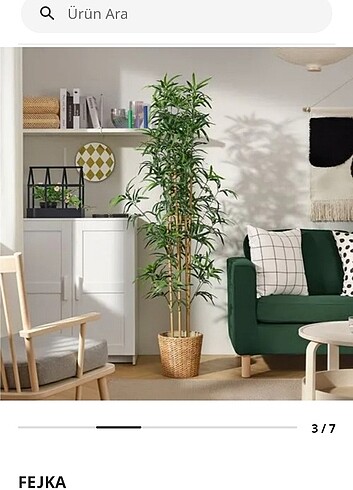 Beden yeşil Renk IKEA yapay bitki