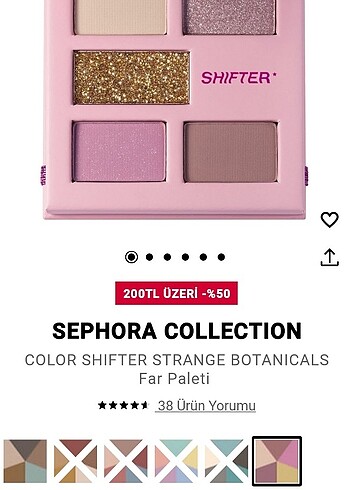 Beden Renk Sephora color shifter strange botanical