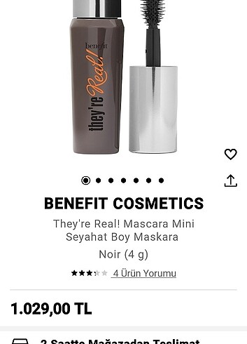Benefit Benefit They're Real maskara mini