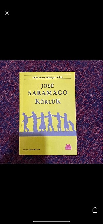 Jose saramago körlük kitabı