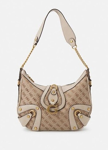  Beden altın Renk Guess Gloss Vintage Bag