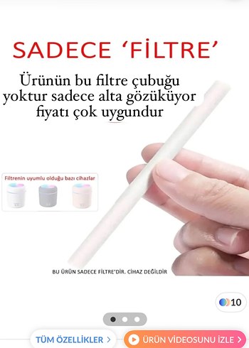 Hava nemlendirici buhar temizleyici - Görsel 8