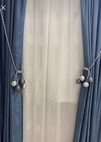 Sarkıt bracöl perde tül fon ip askısı - Görsel 3