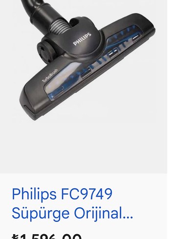 Philips elektrikli süpürge power pro city hepa filtreli turbo - Görsel 5