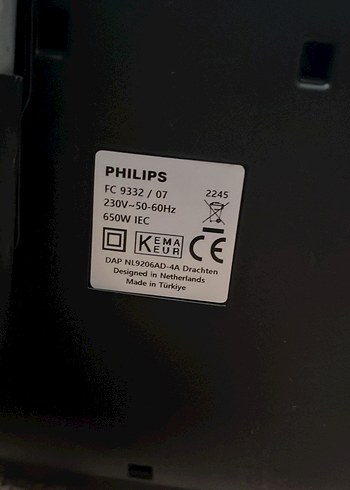Philips PowerPro City elektrikli kablolu süpürge hep filtreli - Görsel 6