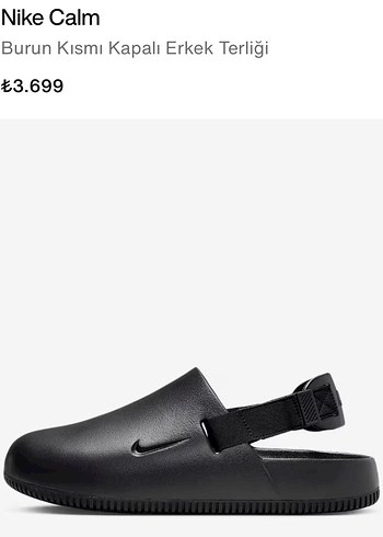Nike Calm Siyah Erkek Terlik