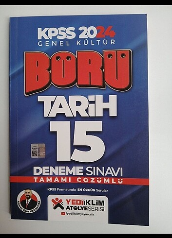 Börü Tarih Deneme kpss ags