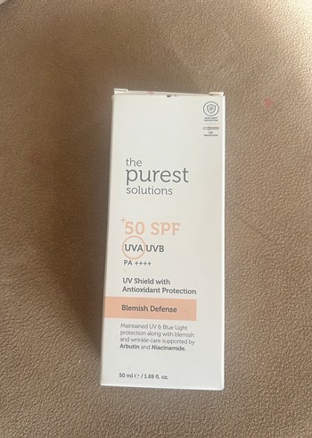 The purest renkli güneş kremi bb krem - Görsel 2