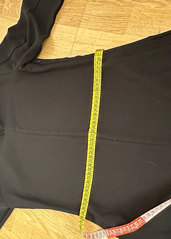 Siyah  Midi elbise - Görsel 7