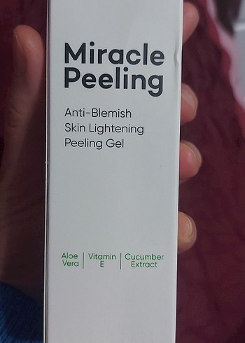 Miracle Peeling Cilt Aydınlatıcı Jel - Görsel 2