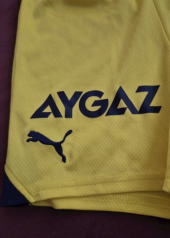 Puma Sarı Mini Spor Şort
