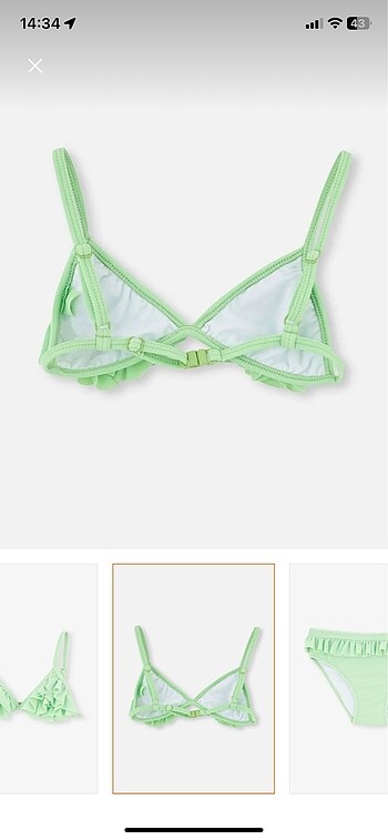 4 Yaş Beden Dagi çocuk mayo bikini