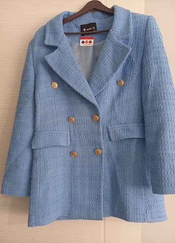 m Beden mavi Renk Sıfır blazer ceket