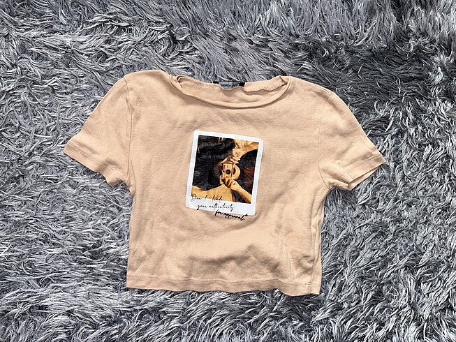 Bej T-shirt