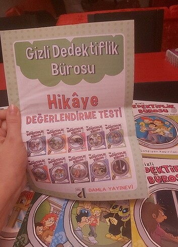 gizli dedektiflik bürosu hikaye seti