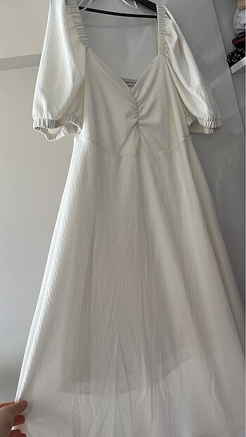 Beyaz elbise - Görsel 3