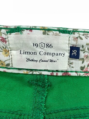 36 Beden yeşil Renk Limon Company Jean / Kot %70 İndirimli.