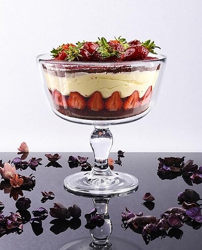 PAŞABAHÇE PETITE PATISSERIE AYAKLI SERVİS KASESİ