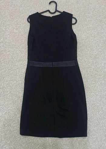 Kolsuz Siyah Midi Elbise Journey - Görsel 2